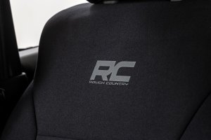 Suzuki Jimny Seat Covers - Front & Rear - Rough Country - Neoprene - '18-'25